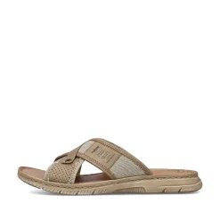 Men'S Mules Sand Beige Men'S Mules & Slippers