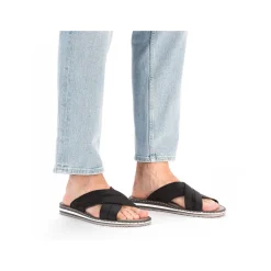 Outlet Men'S Mules Steel Black Men'S Mules & Slippers
