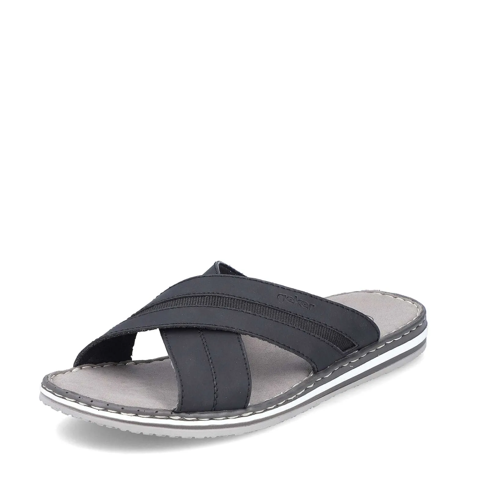 Outlet Men'S Mules Steel Black Men'S Mules & Slippers