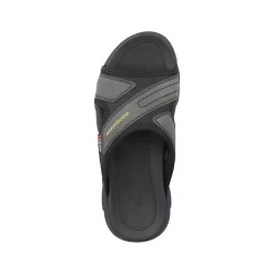 Discount Men'S Mules Steel Black Men'S Mules & Slippers