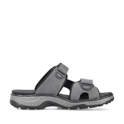 Outlet Men'S Mules Steel Gray Men'S Mules & Slippers