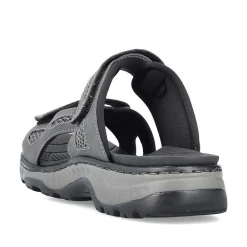 Outlet Men'S Mules Steel Gray Men'S Mules & Slippers