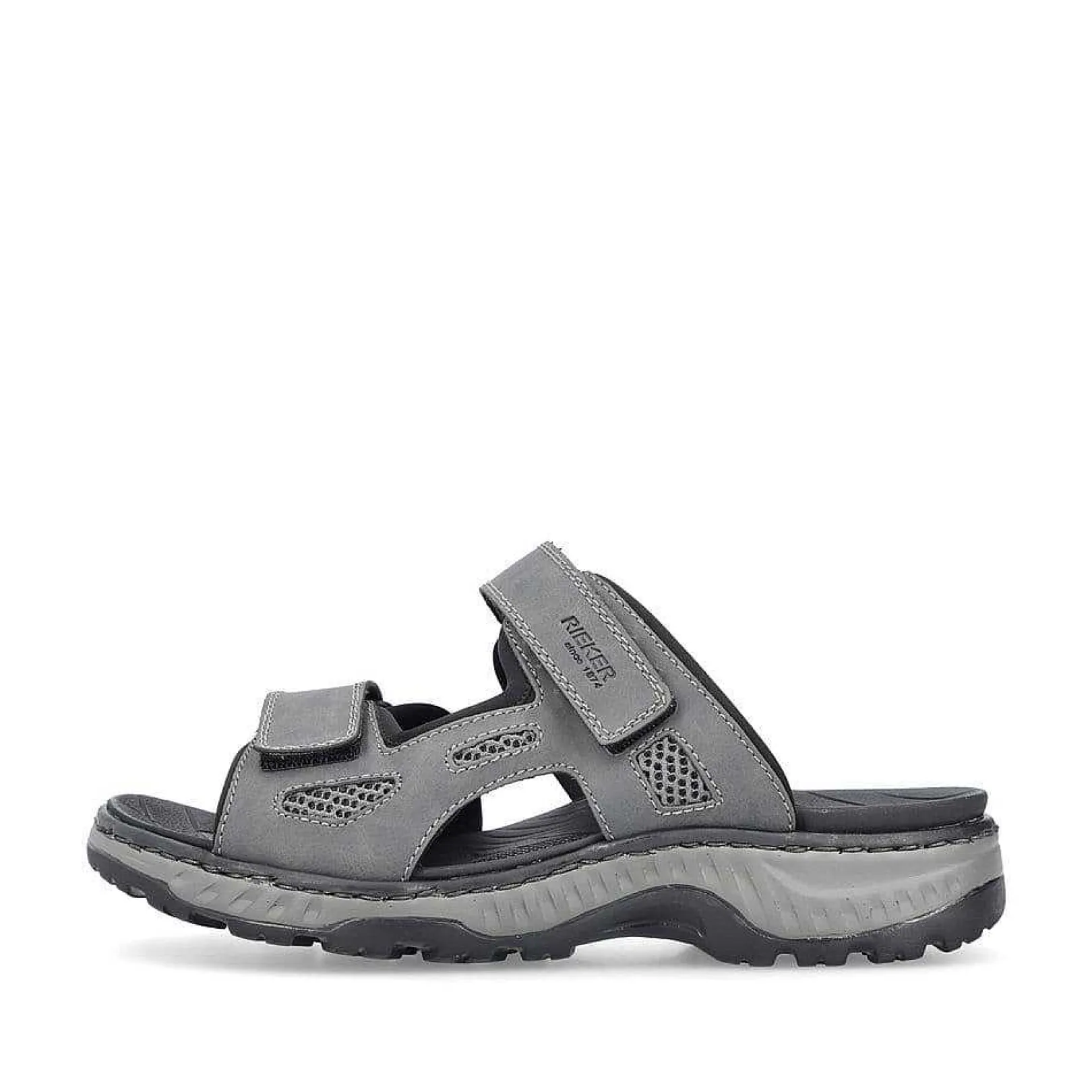Outlet Men'S Mules Steel Gray Men'S Mules & Slippers