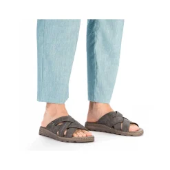 Men'S Mules Stone Gray Men'S Summer Shoes