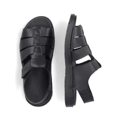 Outlet Men'S Sandals Midnight Black Men'S Sandals