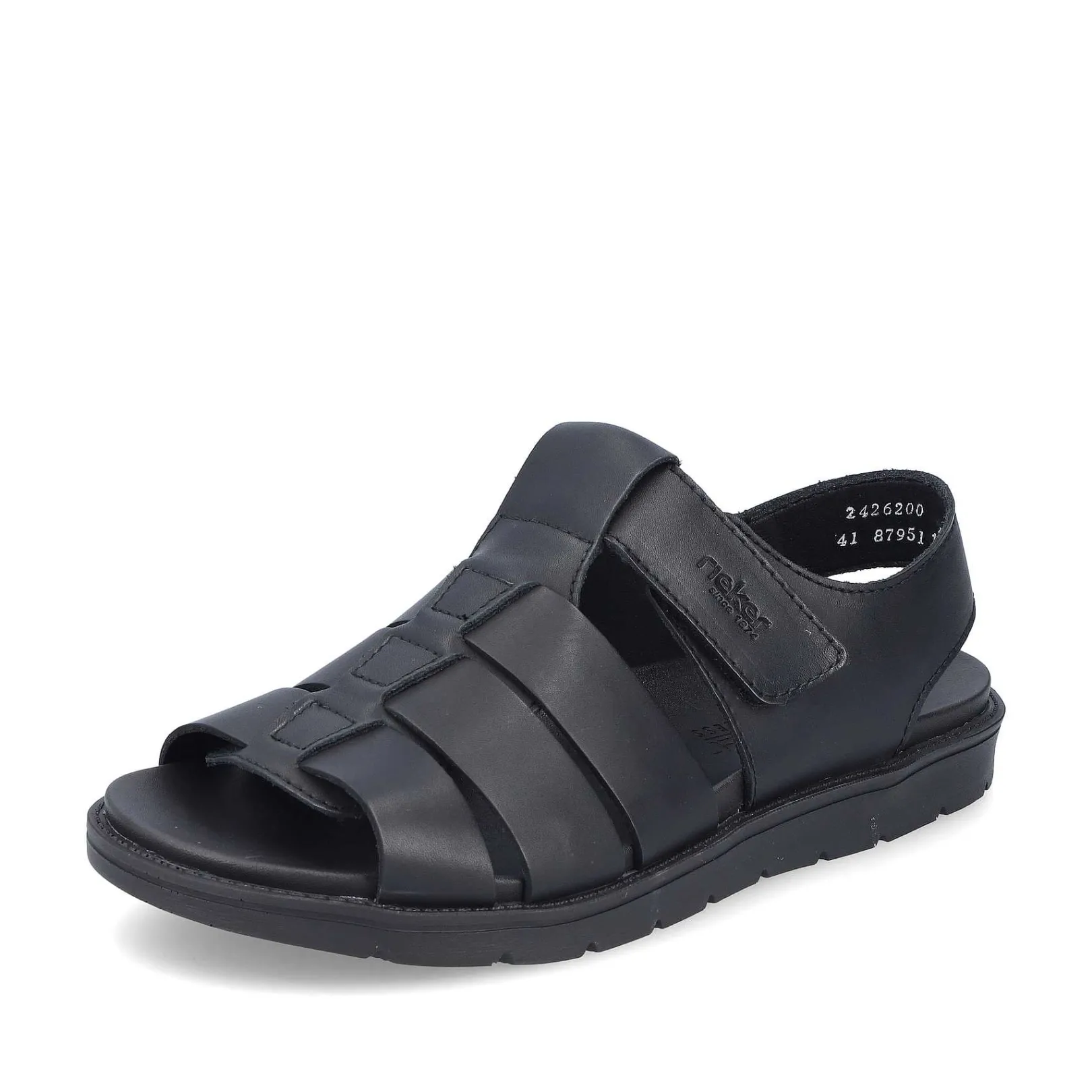 Outlet Men'S Sandals Midnight Black Men'S Sandals