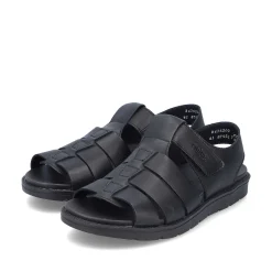 Outlet Men'S Sandals Midnight Black Men'S Sandals