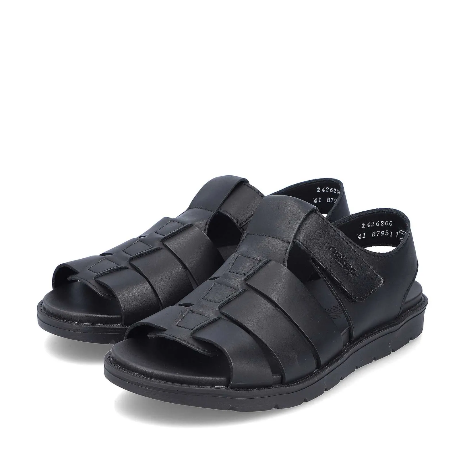 Outlet Men'S Sandals Midnight Black Men'S Sandals