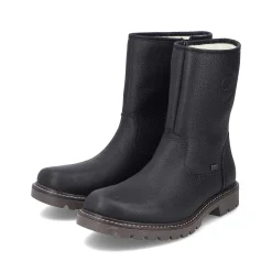 Outlet Men'S Short Boots Asphalt Black Men'S Boots