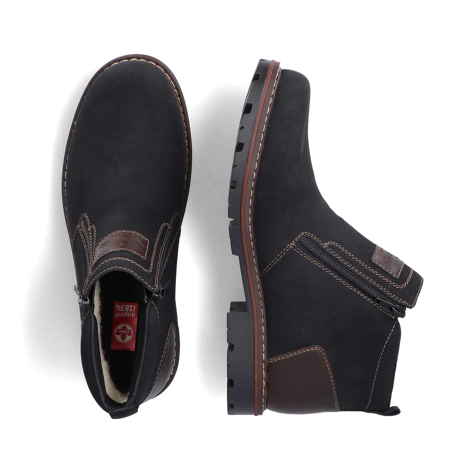 Sale Men'S Short Boots Graphite Black Men'S Boots