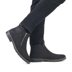Men'S Short Boots Midnight Black Men'S Boots