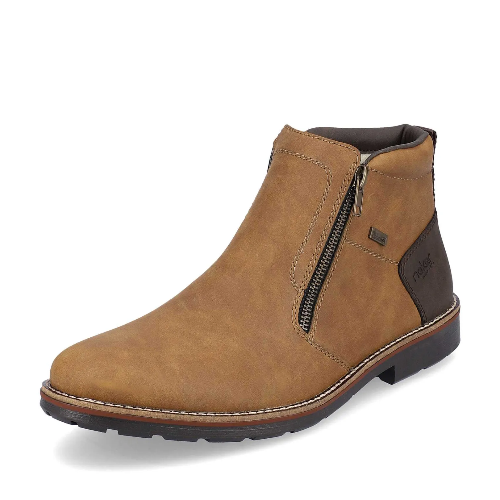 New Men'S Short Boots Nougat Brown Men'S Boots