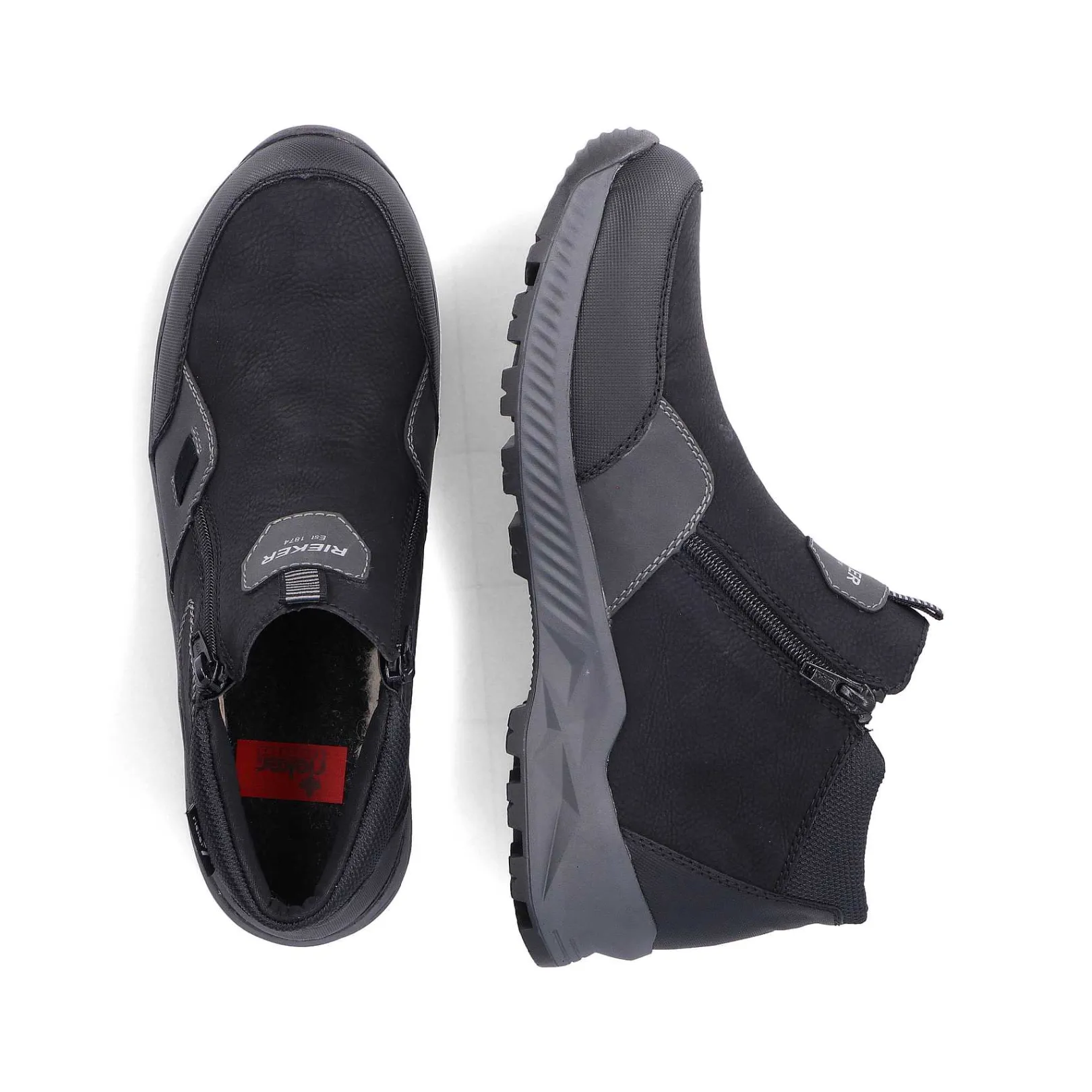 Clearance Men'S Slippers Asphalt Black Men'S Low Shoes & Slippers