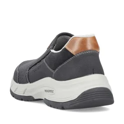 Outlet Men'S Slippers Asphalt Gray Men'S Low Shoes & Slippers