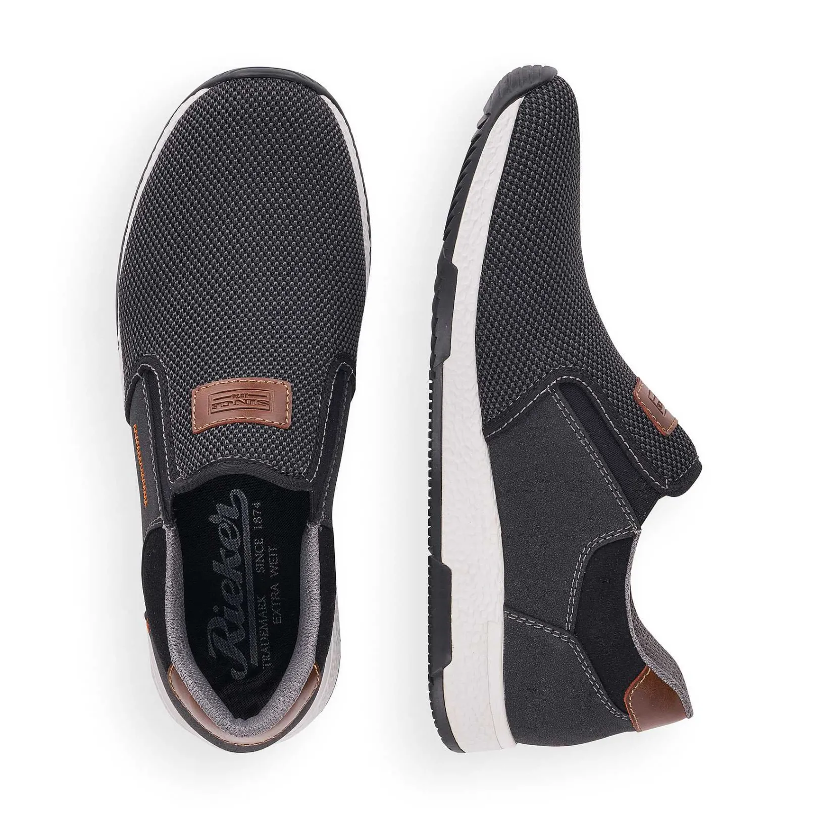 Hot Men'S Slippers Asphalt Black Men'S Low Shoes & Slippers