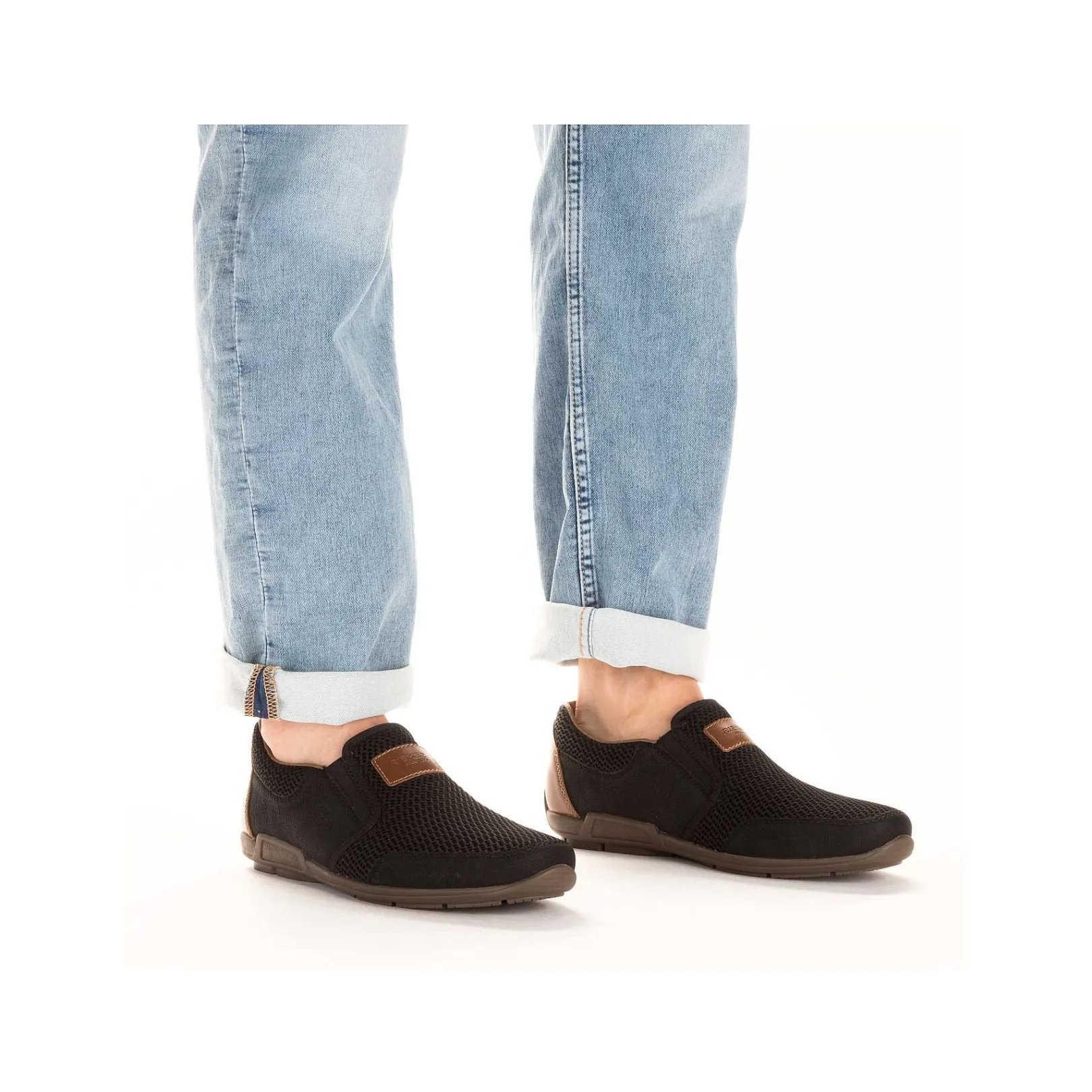 Sale Men'S Slippers Asphalt Black Men'S Low Shoes & Slippers
