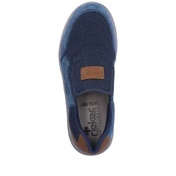 Online Men'S Slippers Azure Blue Men'S Low Shoes & Slippers