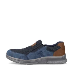 Online Men'S Slippers Azure Blue Men'S Low Shoes & Slippers