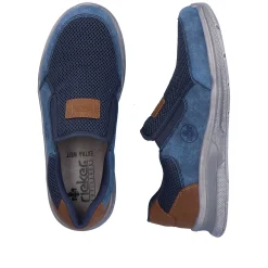 Online Men'S Slippers Azure Blue Men'S Low Shoes & Slippers