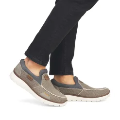 New Men'S Slippers Beige-Gray Men'S Low Shoes & Slippers