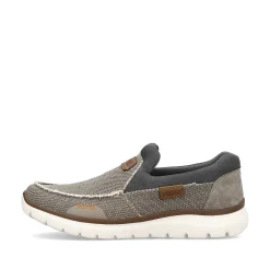 New Men'S Slippers Beige-Gray Men'S Low Shoes & Slippers
