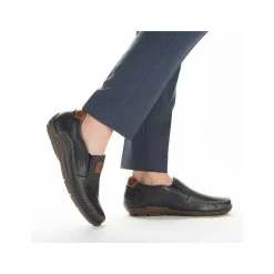 Discount Men'S Slippers Blue Metallic Men'S Low Shoes & Slippers
