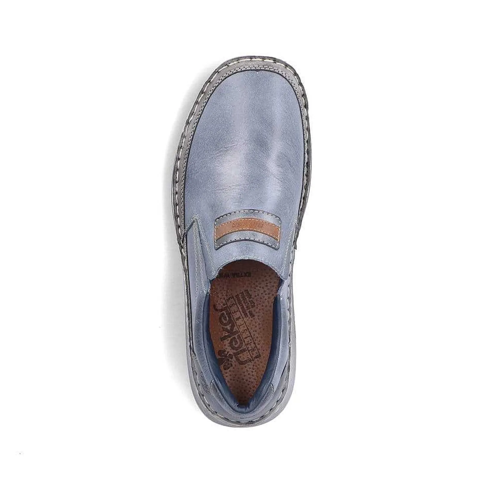 New Men'S Slippers Blue Metallic Men'S Low Shoes & Slippers
