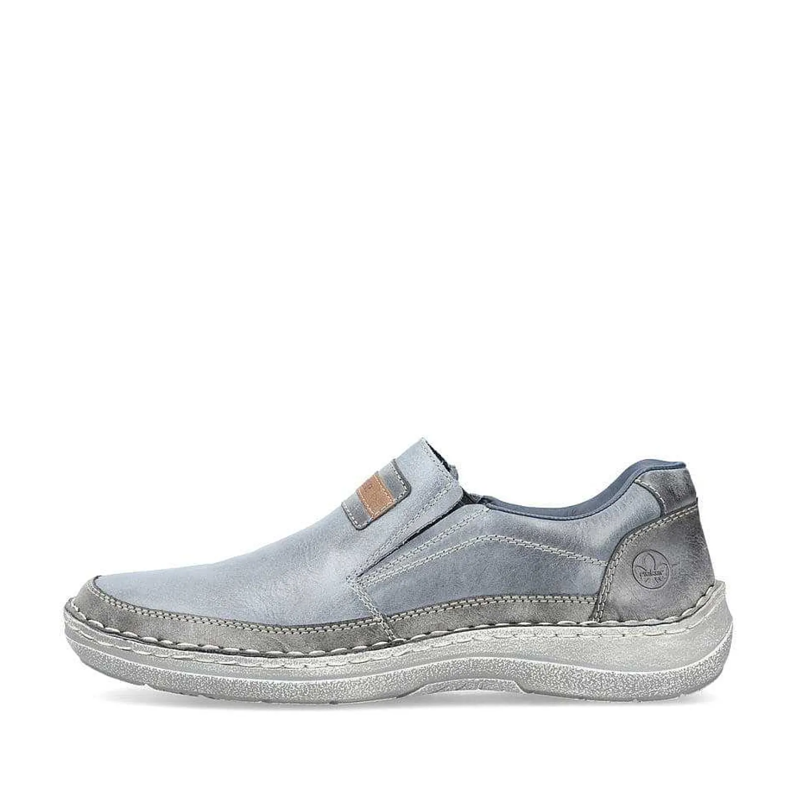 New Men'S Slippers Blue Metallic Men'S Low Shoes & Slippers