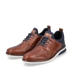Sale Men'S Slippers Caramel Brown-Pacific Blue Men'S Low Shoes & Slippers