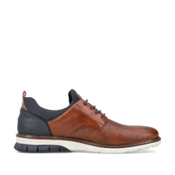 Sale Men'S Slippers Caramel Brown-Pacific Blue Men'S Low Shoes & Slippers