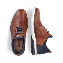 Sale Men'S Slippers Caramel Brown-Pacific Blue Men'S Low Shoes & Slippers