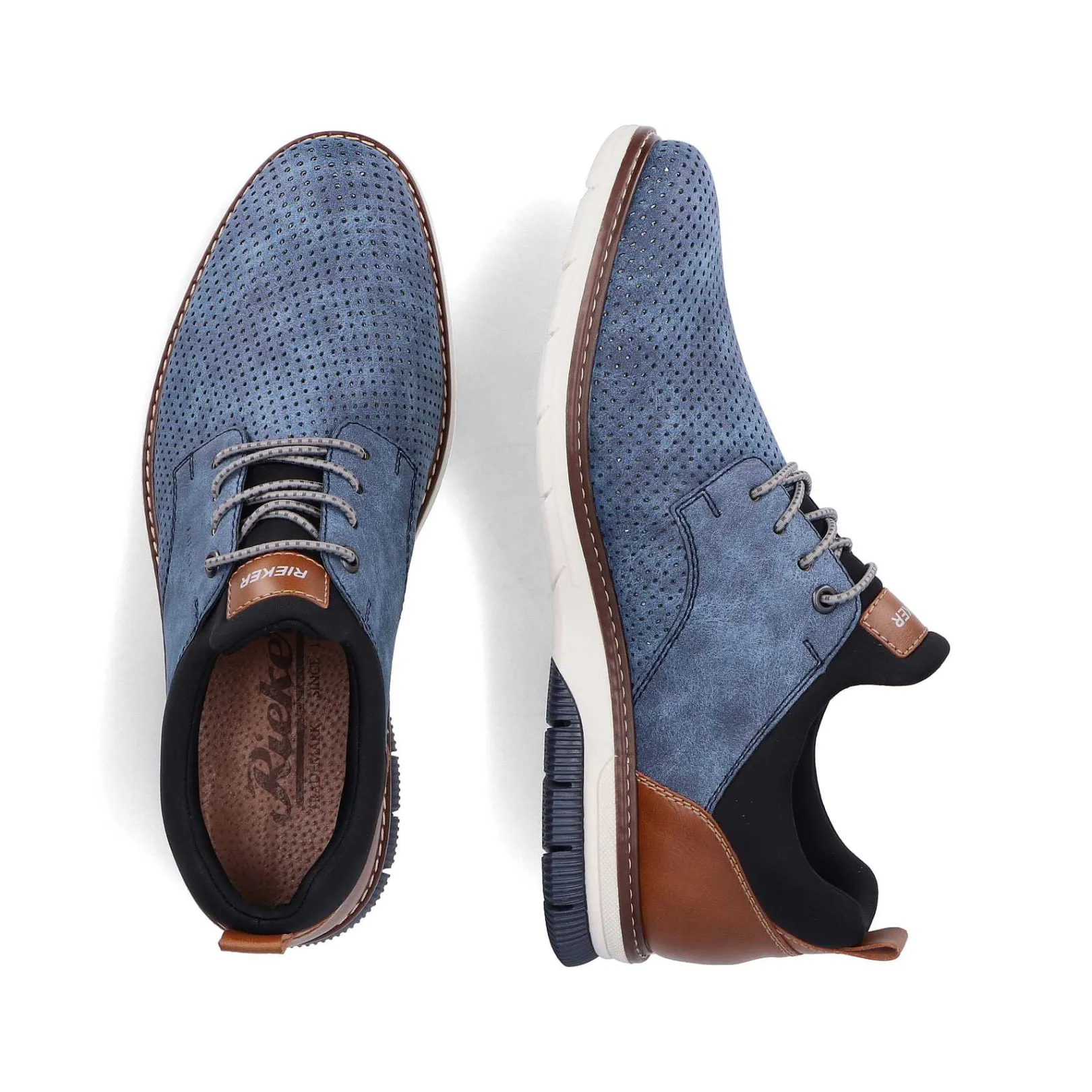 Sale Men'S Slippers Denim Blue Men'S Low Shoes & Slippers