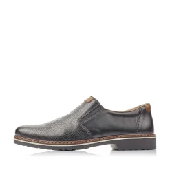New Men'S Slippers Glossy Black Men'S Low Shoes & Slippers