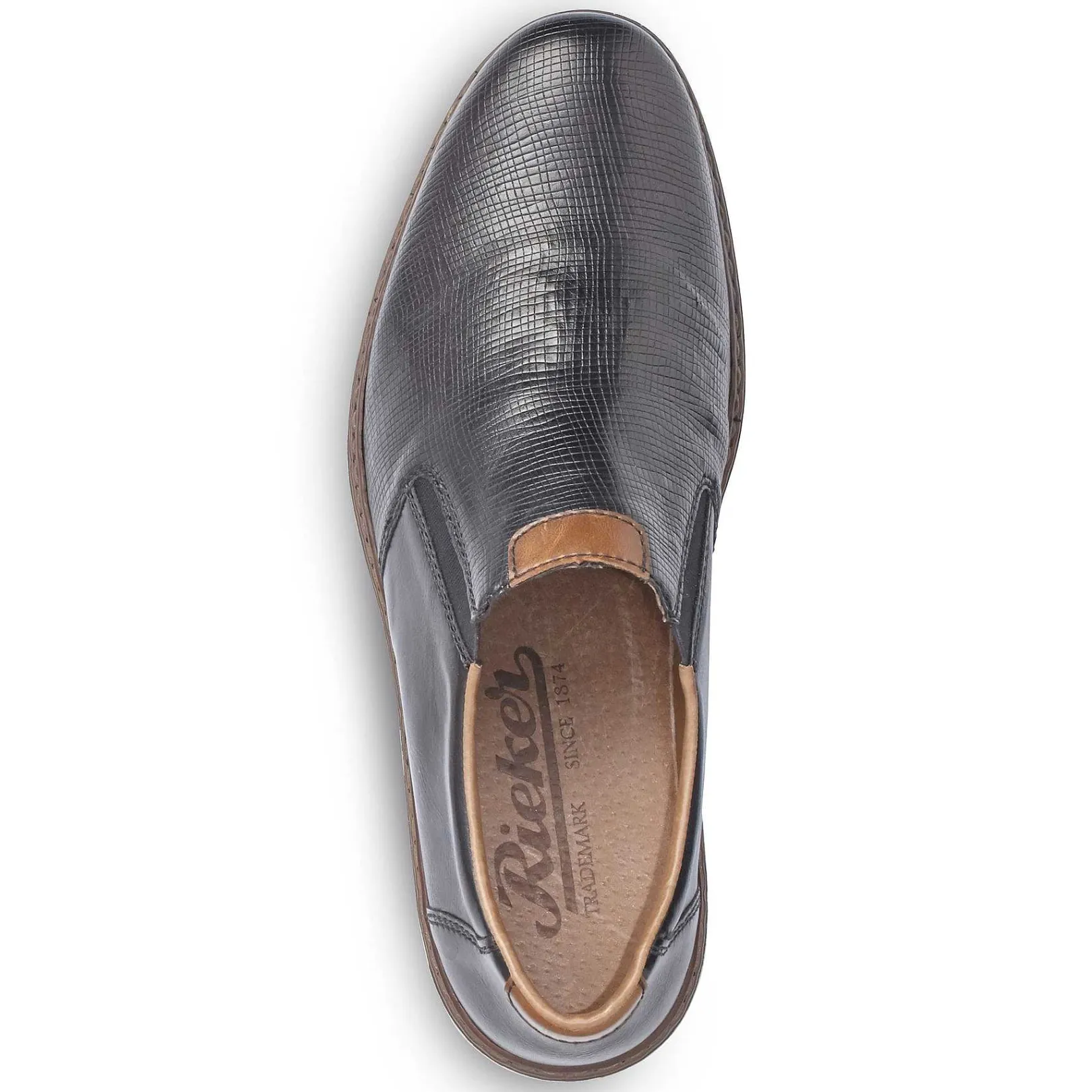New Men'S Slippers Glossy Black Men'S Low Shoes & Slippers