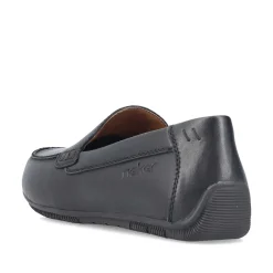 Men'S Slippers Glossy Black Men'S Low Shoes & Slippers