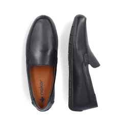 Men'S Slippers Glossy Black Men'S Low Shoes & Slippers