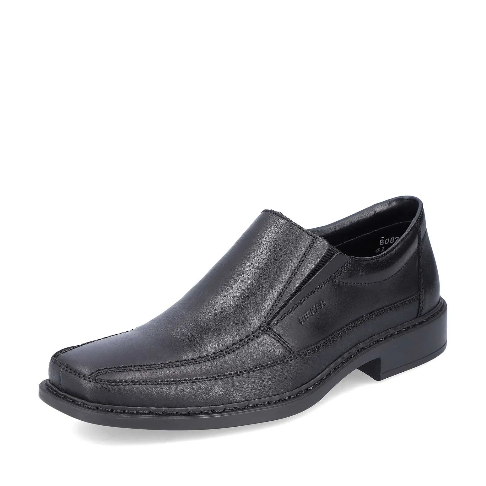 Outlet Men'S Slippers Glossy Black Men'S Business Shoes