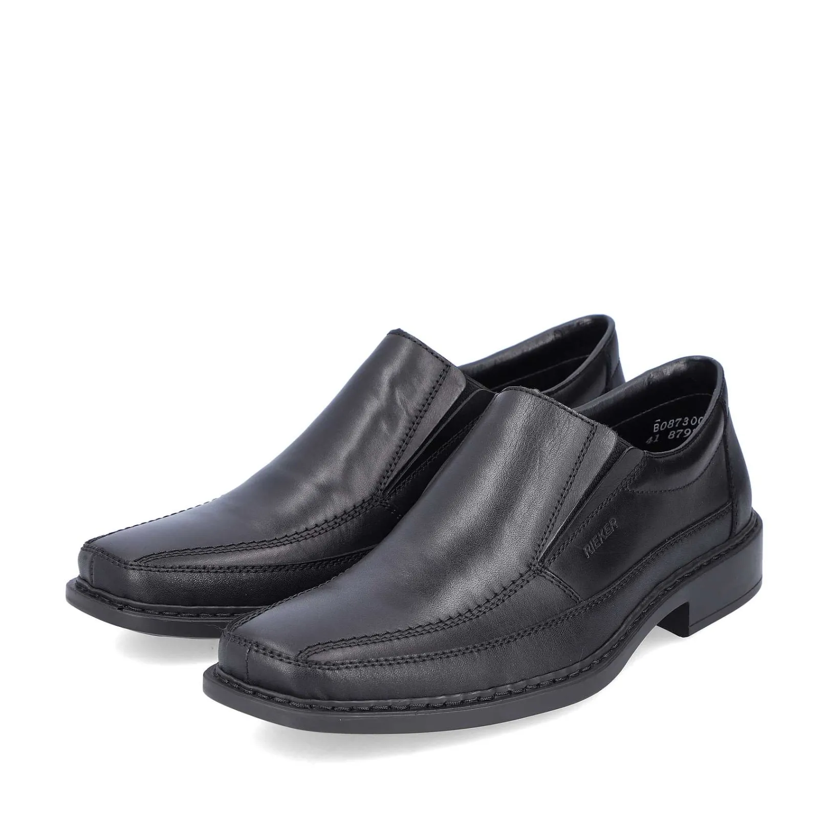 Outlet Men'S Slippers Glossy Black Men'S Business Shoes