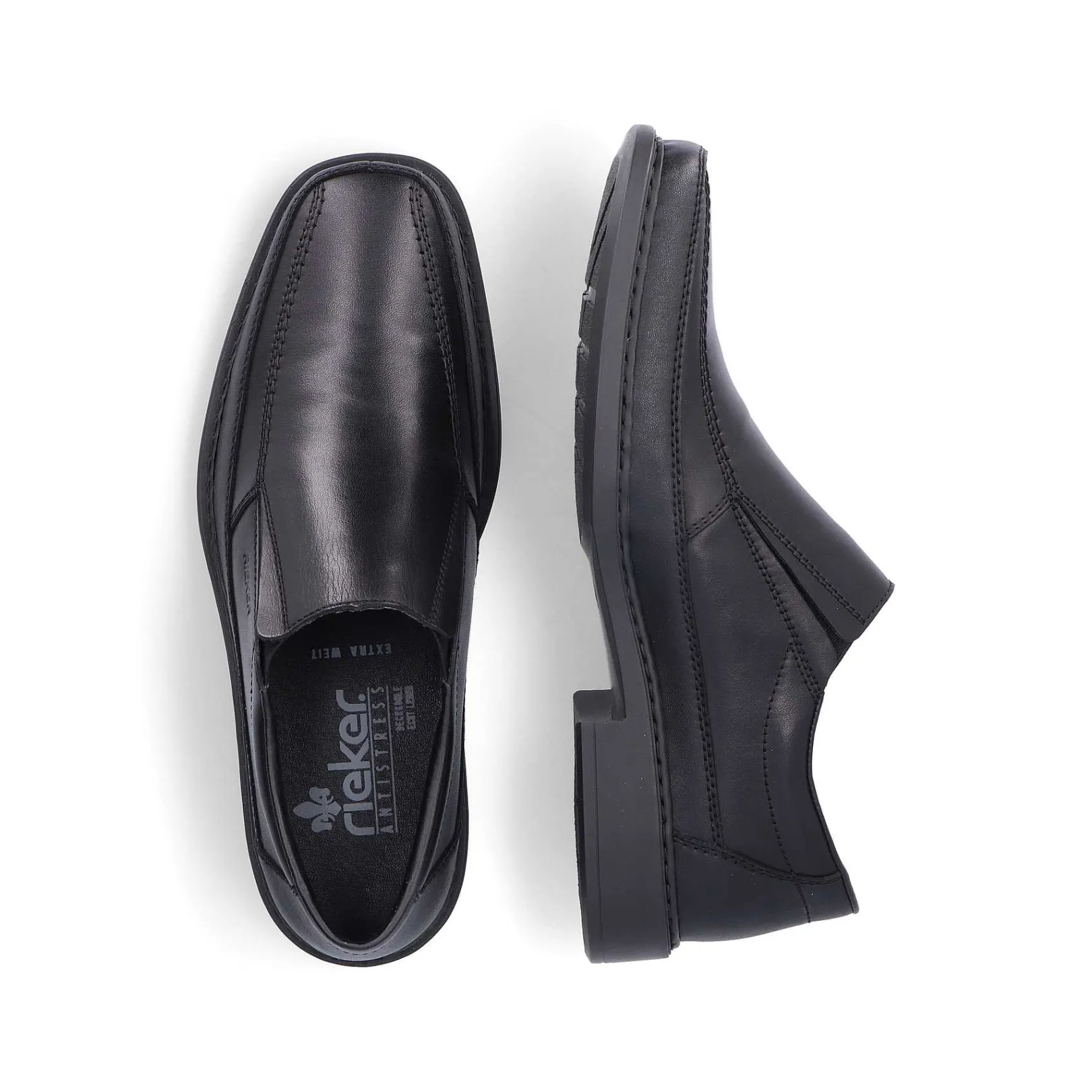 Outlet Men'S Slippers Glossy Black Men'S Business Shoes