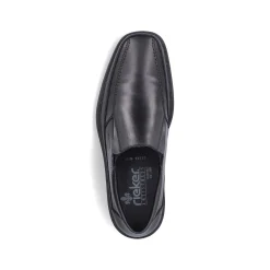 Outlet Men'S Slippers Glossy Black Men'S Business Shoes