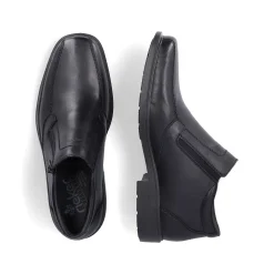 Hot Men'S Slippers Glossy Black Men'S Low Shoes & Slippers