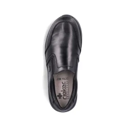 Clearance Men'S Slippers Glossy Black Men'S Low Shoes & Slippers