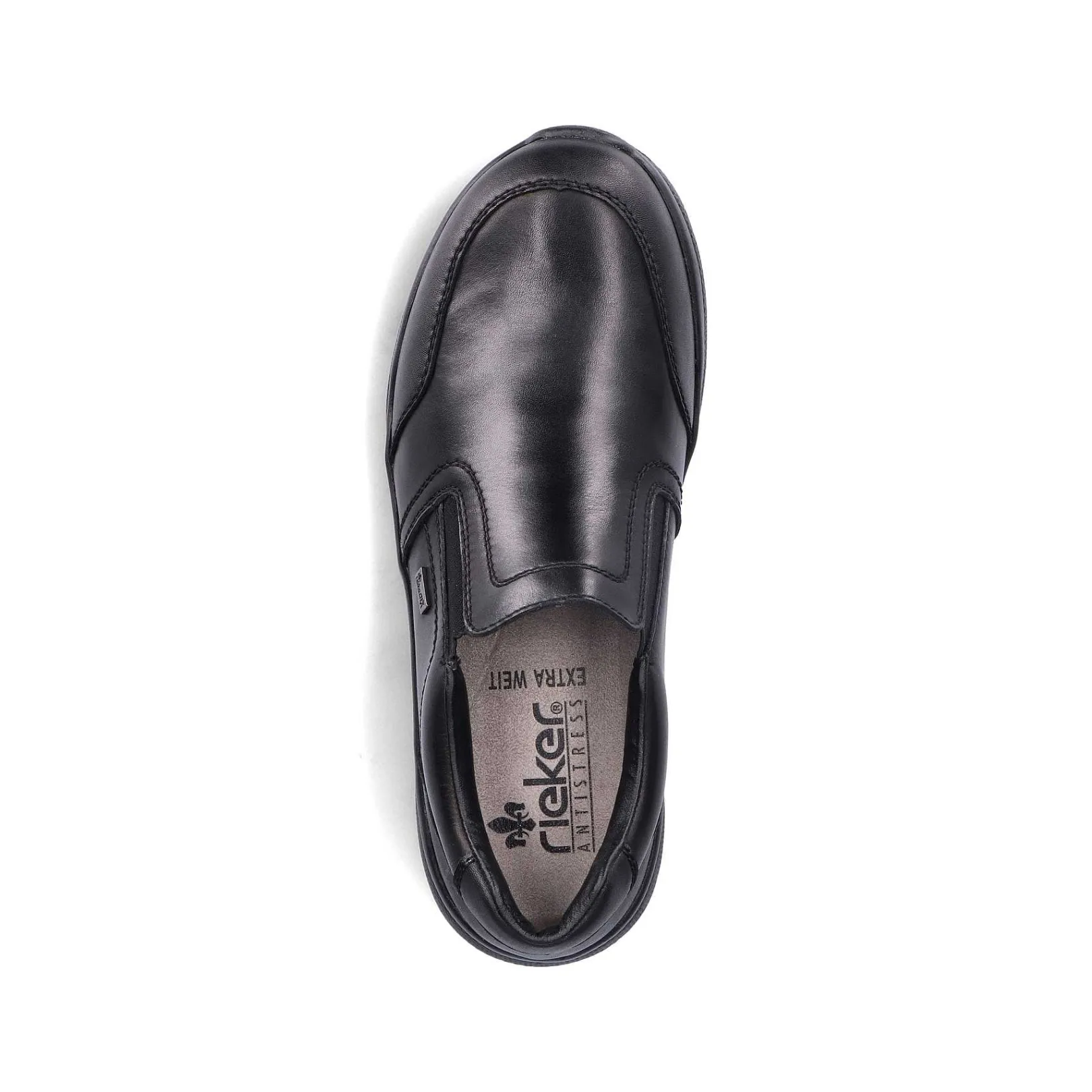 Clearance Men'S Slippers Glossy Black Men'S Low Shoes & Slippers