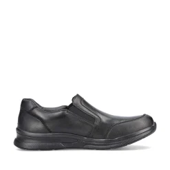 Clearance Men'S Slippers Glossy Black Men'S Low Shoes & Slippers