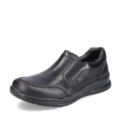 Clearance Men'S Slippers Glossy Black Men'S Low Shoes & Slippers