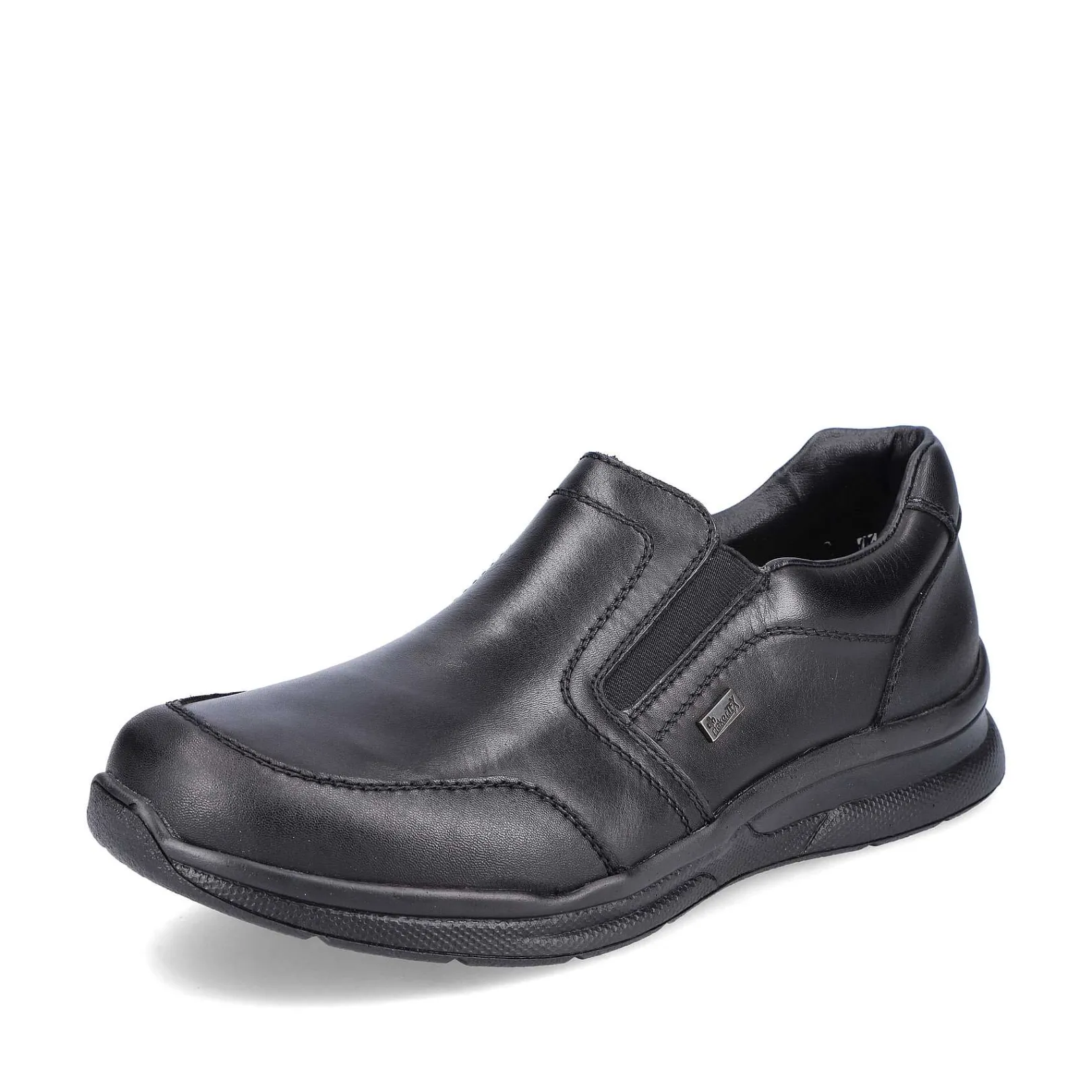 Clearance Men'S Slippers Glossy Black Men'S Low Shoes & Slippers