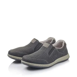 Online Men'S Slippers Graphite Black Men'S Low Shoes & Slippers