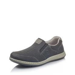 Online Men'S Slippers Graphite Black Men'S Low Shoes & Slippers
