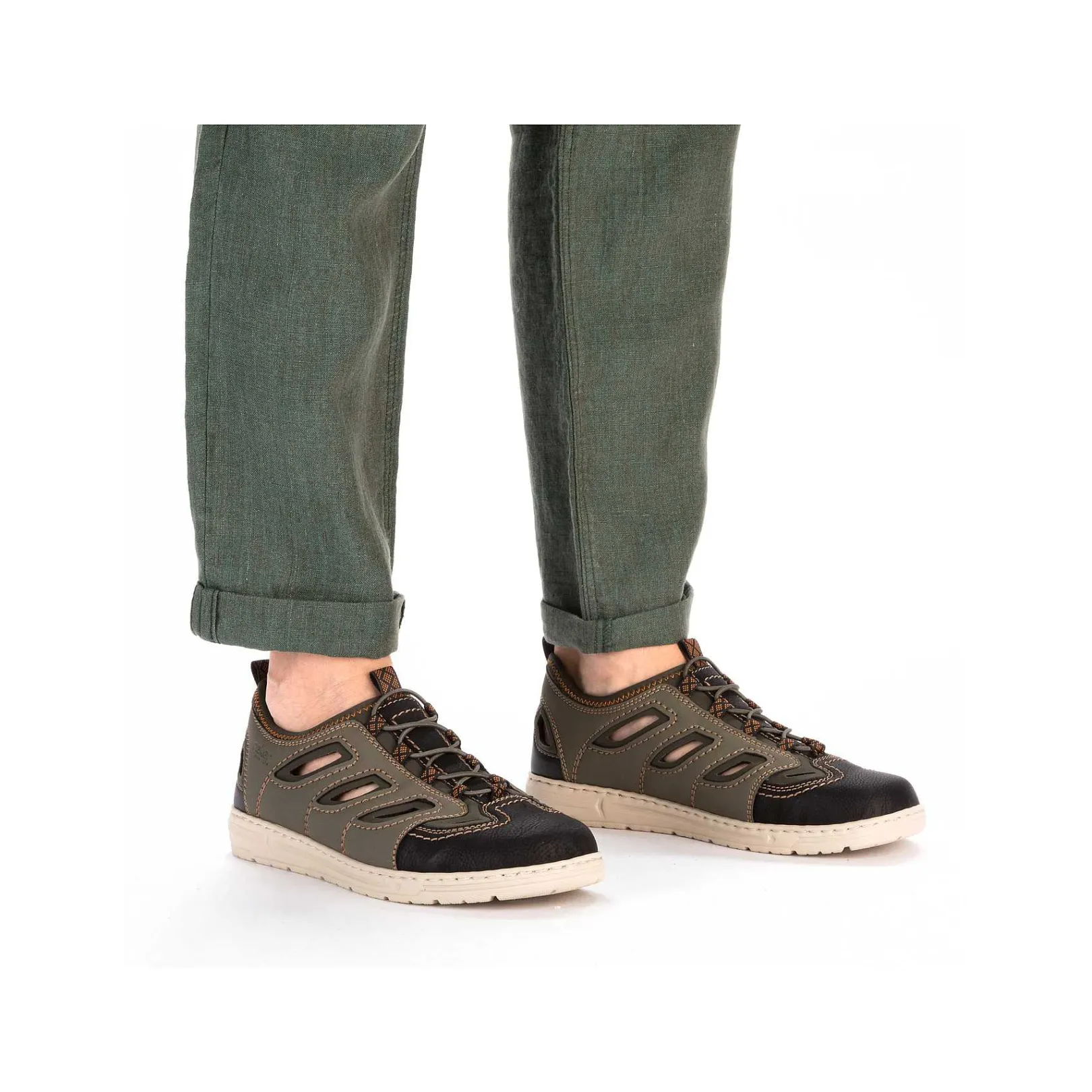 Clearance Men'S Slippers Green Grey Men'S Low Shoes & Slippers