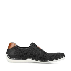 Men'S Slippers Jet Black Men'S Low Shoes & Slippers